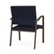 Lesro Newport Wide Guest Chair Metal Frame, Bronze, OH Navy Upholstery NP1201 - alternate 2